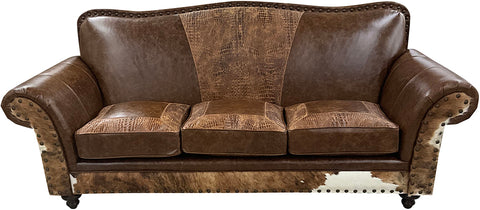 Stockyard Western Leather Sofa