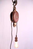 Double Wire Pulley Pendant