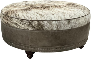 Grey Rock Ottoman - 48