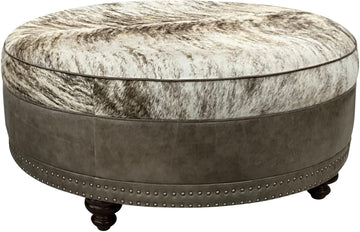 Grey Rock Ottoman - 48