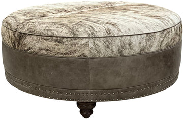Grey Rock Ottoman - 48