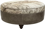 Grey Rock Ottoman - 48" Round