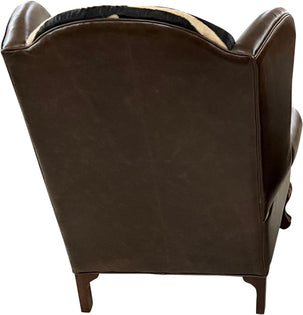 Zebra Classic Wingback Chair