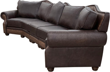 The Houstonian Large Curved Sectional