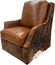 Bonham Cowhide Swivel Glider