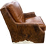 Bonham Cowhide Swivel Glider