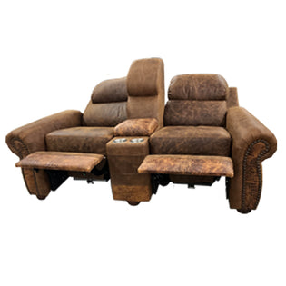 Breckenridge Double Reclining Theater Love Seat