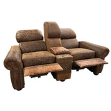 Breckenridge Double Reclining Theater Love Seat