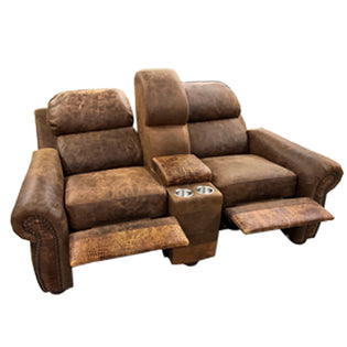 Breckenridge Double Reclining Theater Love Seat