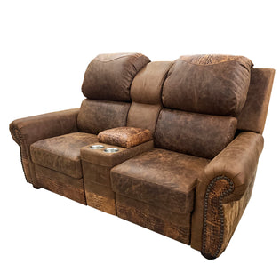 Breckenridge Double Reclining Theater Love Seat