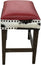 Red Holstein Saddle Barstool