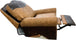 Camel Floral Swivel Glider Recliner