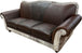 Top Hand Camelback Cowhide Sofa