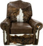 Western Frontier Swivel Glider Recliner