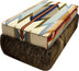 Desert Buffalo Storage Ottoman - 45" x 24"