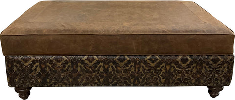 Ranchero Storage Ottoman - 60" X 36"