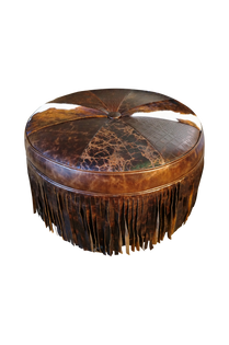 Cowboy Up Ottoman - 42