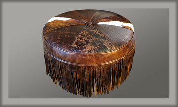 Cowboy Up Ottoman - 42
