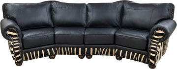 Zebra Curved Sectional