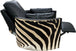 Zebra Swivel Recliner
