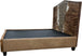 Farrow Cowhide Bed With Rails