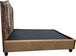 Farrow Cowhide Bed With Rails