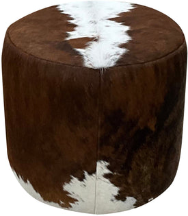 Dark Exotic Barrel Ottoman - 18
