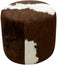 Dark Exotic Barrel Ottoman - 18" Round