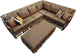 Springbok Ottoman - 30 x 60