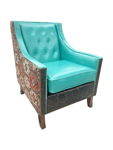 Turquoise Canyon Lounge Chair