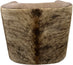 Palomino Mustang Western Cowhide Swivel Glider