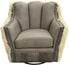 Monroe Channelback Swivel Glider