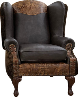 Buffalo Wingback Chair