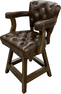 Maverick II Tufted Barstool