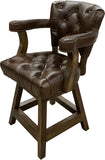 Maverick II Tufted Barstool
