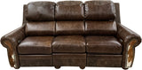 Rustic Lodge Double Recliner Sofa