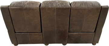 Rustic Lodge Double Recliner Sofa