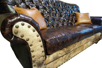 Medina 3 cushion tufted Sofa