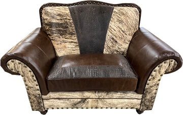Dakota Cowhide Chair 1/2