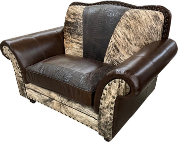 Dakota Cowhide Chair 1/2