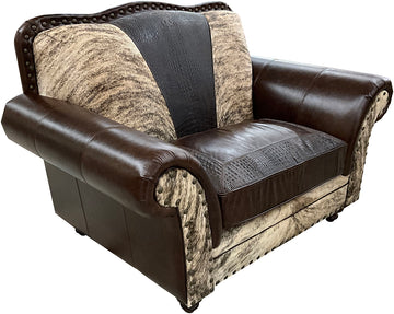 Dakota Cowhide Chair 1/2