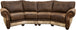 Cognac Valley Curved Sectional