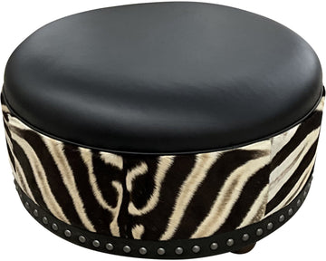 Zebra Ottoman - 36