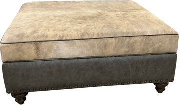 Mesa Rock Storage Ottoman - 48