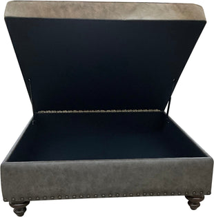 Mesa Rock Storage Ottoman - 48