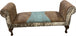 Palm Desert Roll Arm Bench 60 With Gator Hornback Saddle