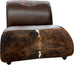 Panhandler Cowhide Double Chaise Lounge