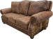 Hacienda Straight Back Western Cowhide Sofa