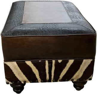Zebra Ottoman - 34