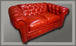 Roja tufted Love Seat